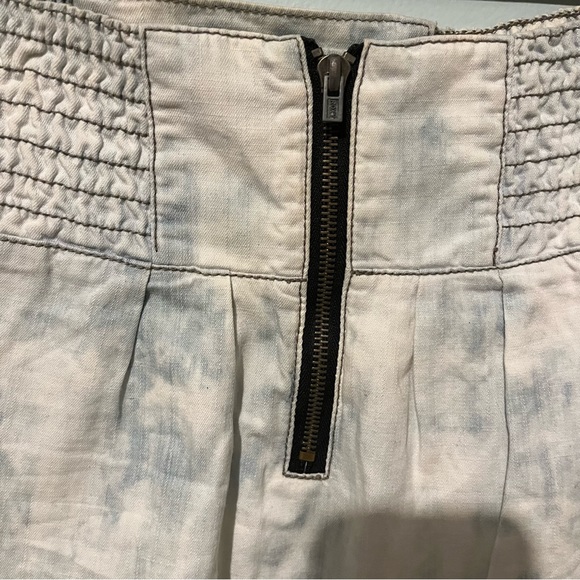 Roxy Sky Blue Acid Wash Skirt - Picture 3 of 13